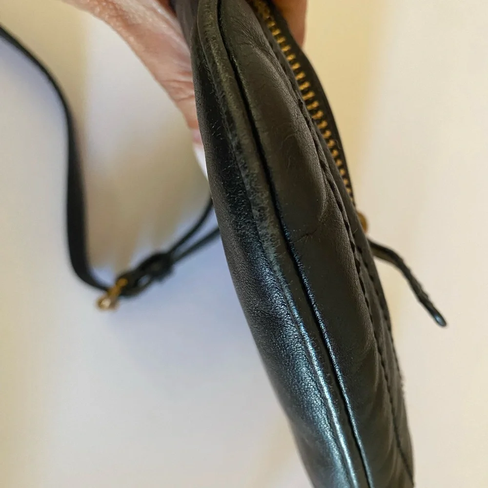 Marc By Marc Jacobs Petal To The Metal Black Cross Body Bag